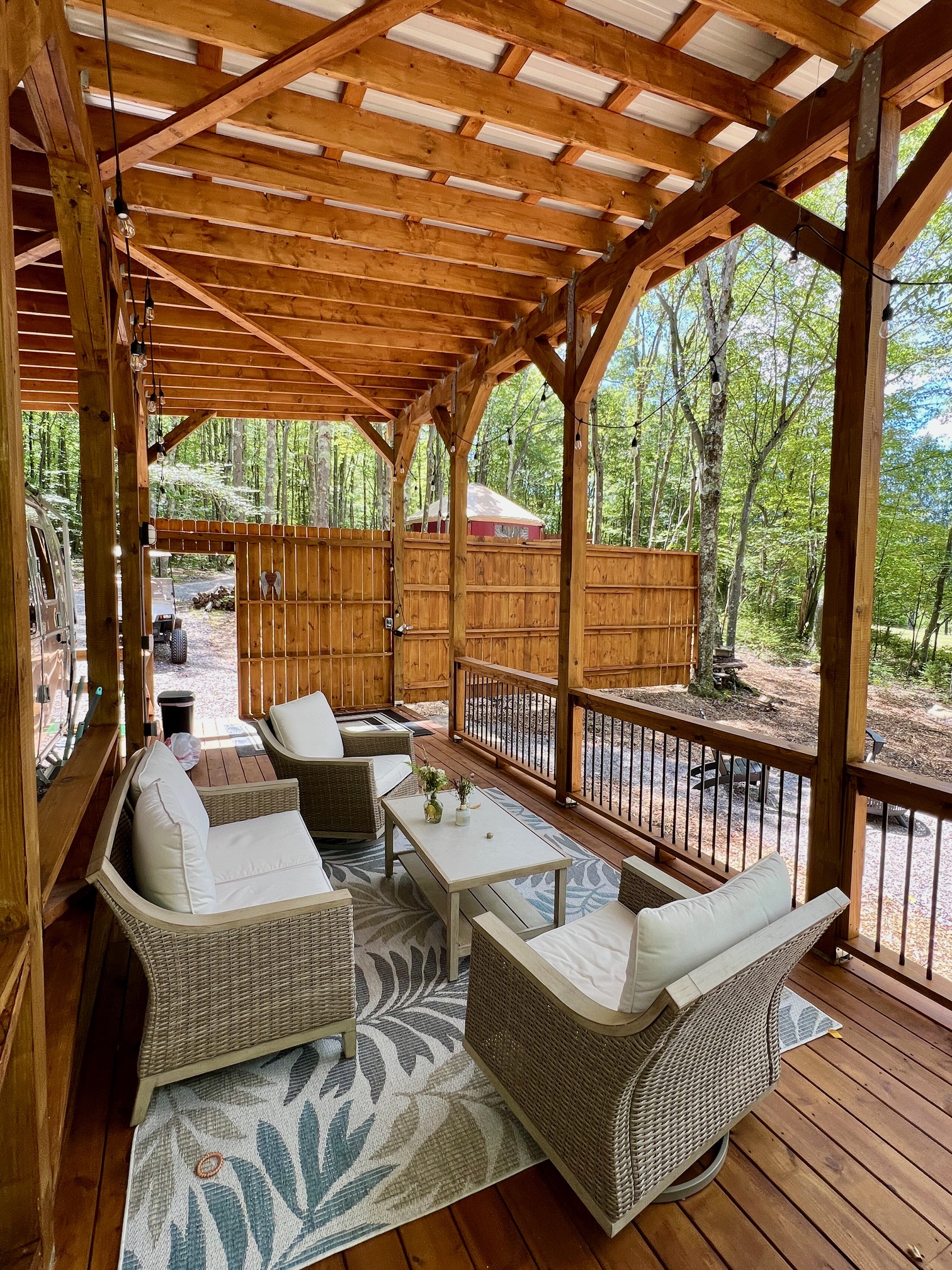 Garrett County Glamping- Deep Creek Lake Area Glamping- Airstream- Sweet Springs Glamping